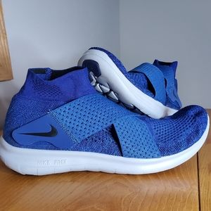 Nike Blue Slip-On Athletic Shoes